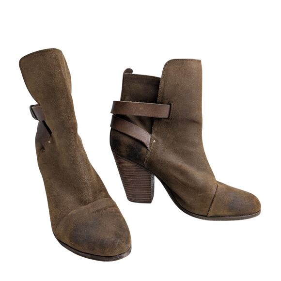 rag & bone kinsey leather ankle boot - Picture 1 of 15